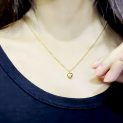 Gold-Plated Heart Locket with Sterling-Silver (Chandi) Material - Stylish & Elegant