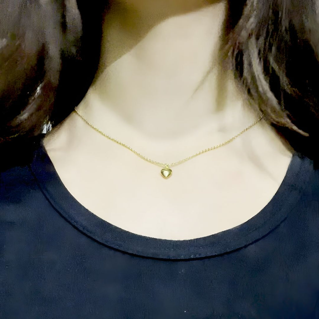 Gold-Plated Heart Locket with Sterling-Silver (Chandi) Material - Stylish & Elegant