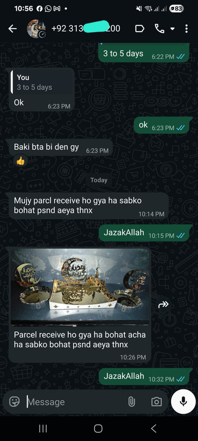 WhatsApp conversation screenshot