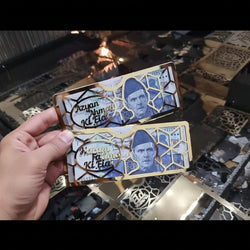 Customiize name Eidi Envelopes in Stainless Steel Metal.