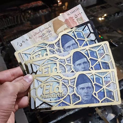 Eidi Envelopes in Stainless Steel Metal.